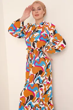 تونیک زنانه حجاب کمربندی بیگ دارت BigDart (ساخت ترکیه)