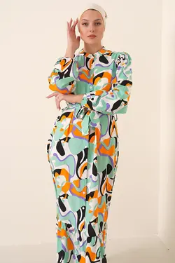 تونیک زنانه حجاب کمربندی بیگ دارت BigDart (ساخت ترکیه)