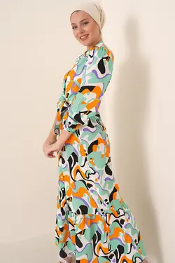 تونیک زنانه حجاب کمربندی بیگ دارت BigDart (ساخت ترکیه)