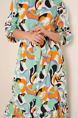 تونیک زنانه حجاب کمربندی بیگ دارت BigDart (ساخت ترکیه)