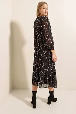 تونیک زنانه ابریشمی طرح دار  بیگ دارت BigDart (ساخت ترکیه)