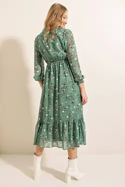 تونیک زنانه ابریشمی طرح دار  بیگ دارت BigDart (ساخت ترکیه)