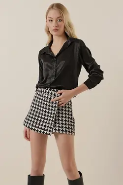 شومیز ساتن سبک زنانه بیگ دارت BigDart (ساخت ترکیه)