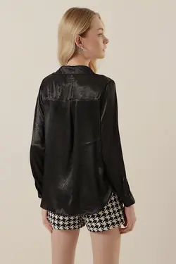 شومیز ساتن سبک زنانه بیگ دارت BigDart (ساخت ترکیه)