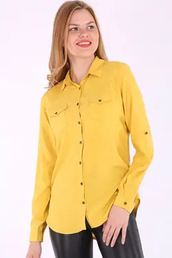 پیراهن جیبی دوبل زنانه بیگ دارت BigDart (ساخت ترکیه)