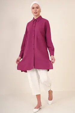 پیراهن پوپلین حجاب اور سایز زنانه بیگ دارت BigDart (ساخت ترکیه)