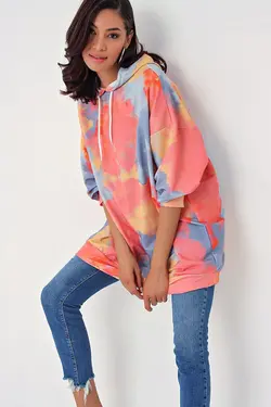 لباس عرقی انداز بزرگ 4125 سفید بیگ دارت BigDart (ساخت ترکیه)