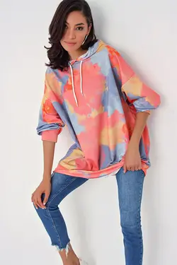 لباس عرقی انداز بزرگ 4125 سفید بیگ دارت BigDart (ساخت ترکیه)