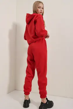 ست هودی شلوار ورزشی زنانه چاپی ناسا  بیگ دارت BigDart (ساخت ترکیه)