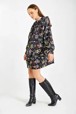 لباس عرقی انداز بزرگ 4125 سفید بیگ دارت BigDart (ساخت ترکیه)