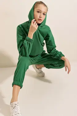 ست هودی شلوار ورزشی زنانه بیگ دارت BigDart (ساخت ترکیه)