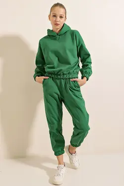 ست هودی شلوار ورزشی زنانه بیگ دارت BigDart (ساخت ترکیه)