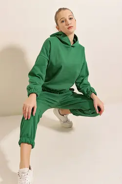 ست هودی شلوار ورزشی زنانه بیگ دارت BigDart (ساخت ترکیه)