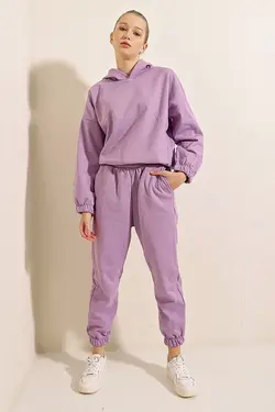 ست هودی شلوار ورزشی زنانه بیگ دارت BigDart (ساخت ترکیه)