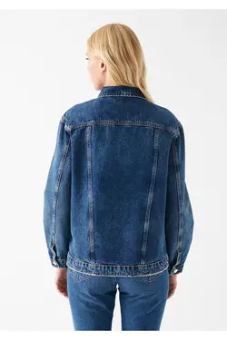 کت جین آستین بلند دکمه دار زنانه ماوی ماوی Mavi (ساخت ترکیه)