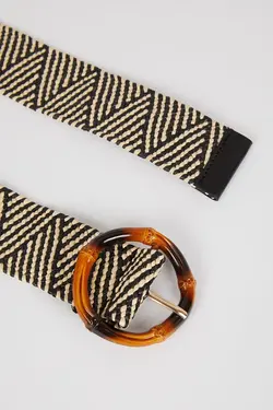 کمربند حصیری سگک بیضی زنانه دفاکتو DeFacto (ساخت ترکیه)