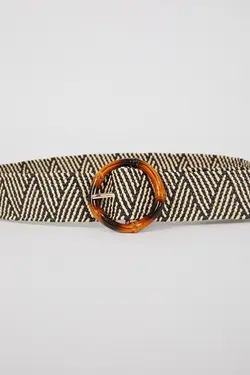 کمربند حصیری سگک بیضی زنانه دفاکتو DeFacto (ساخت ترکیه)