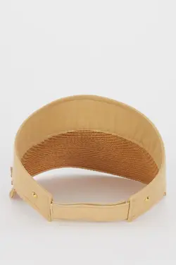 نقاب آفتابگیر بند کارتیر کنفی زنانه کرم دفاکتو DeFacto (ساخت ترکیه)