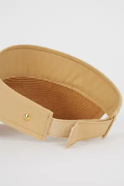 نقاب آفتابگیر بند کارتیر کنفی زنانه کرم دفاکتو DeFacto (ساخت ترکیه)