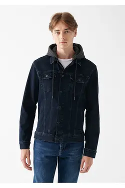 کت جین کلاهدار Brandon مردانه ماوی Mavi (ساخت ترکیه)