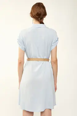 تونیک دو جیبی کمربند زنانه بیگ دارت BigDart (ساخت ترکیه)