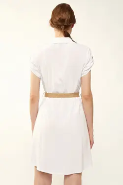 تونیک دو جیبی کمربند زنانه بیگ دارت BigDart (ساخت ترکیه)