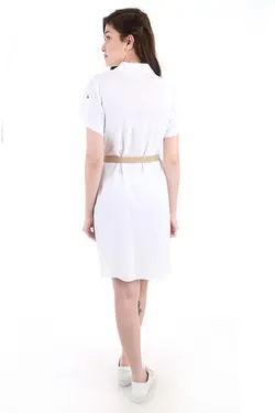 تونیک دو جیبی کمربند زنانه بیگ دارت BigDart (ساخت ترکیه)