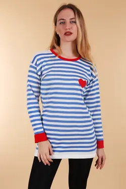 ژاکت بافتنی بزرگ راه راه زنانه بیگ دارت BigDart (ساخت ترکیه)