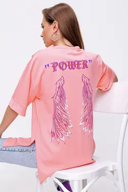 تی شرت اور سایز چاپ لیگ سالمون زنانه بیگ دارت BigDart (ساخت ترکیه)