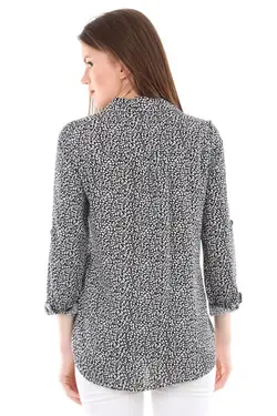 پیراهن زنانه ای چهارخانه ای منگوله دار بیگ دارت BigDart (ساخت ترکیه)