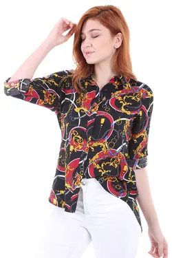 پیراهن زنانه ای چهارخانه ای منگوله دار بیگ دارت BigDart (ساخت ترکیه)