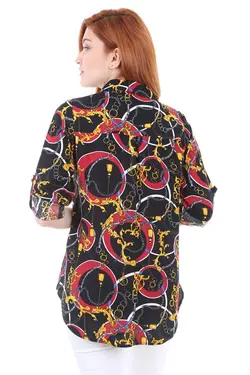 پیراهن زنانه ای چهارخانه ای منگوله دار بیگ دارت BigDart (ساخت ترکیه)