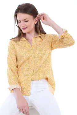 پیراهن زنانه ای چهارخانه ای منگوله دار بیگ دارت BigDart (ساخت ترکیه)