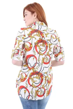 پیراهن زنانه ای چهارخانه ای منگوله دار بیگ دارت BigDart (ساخت ترکیه)