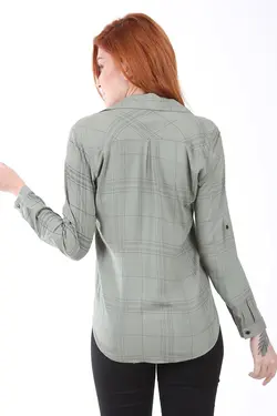 پیراهن تک جیبی طرح دار بیگ دارت BigDart (ساخت ترکیه)