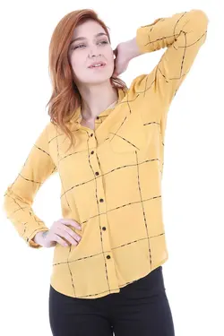 پیراهن تک جیبی طرح دار بیگ دارت BigDart (ساخت ترکیه)