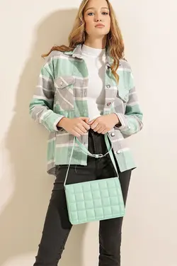 کیف شانه ای طرح دار زنانه  بیگ دارت BigDart (ساخت ترکیه)