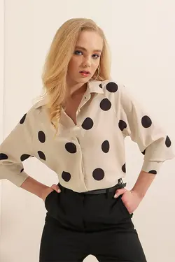 شومیز ساتن سبک زنانه بیگ دارت BigDart (ساخت ترکیه)