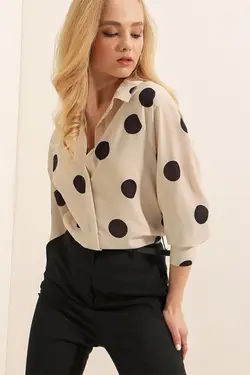 شومیز ساتن سبک زنانه بیگ دارت BigDart (ساخت ترکیه)