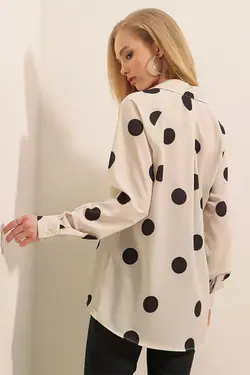 شومیز ساتن سبک زنانه بیگ دارت BigDart (ساخت ترکیه)