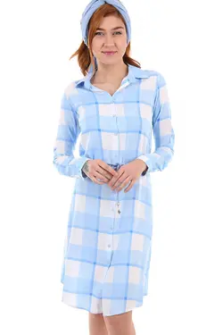 تونیک زنانه طرح دار چهارخانه ای بیگ دارت BigDart (ساخت ترکیه)