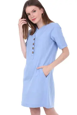 تونیک زنانه آستین معلق جیبی  بیگ دارت BigDart (ساخت ترکیه)