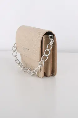 کیف دستی طرح دار زنانه زنجیری بیگ دارت BigDart (ساخت ترکیه)