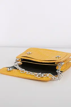 کیف دستی طرح دار زنانه زنجیری بیگ دارت BigDart (ساخت ترکیه)