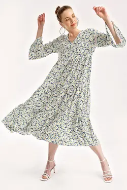 تونیک یقه 7 طرح دار زنانه بیگ دارت BigDart (ساخت ترکیه)