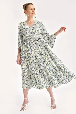 تونیک یقه 7 طرح دار زنانه بیگ دارت BigDart (ساخت ترکیه)