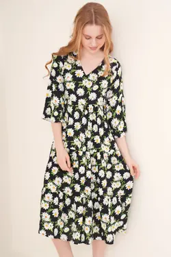 تونیک یقه 7 طرح دار زنانه بیگ دارت BigDart (ساخت ترکیه)