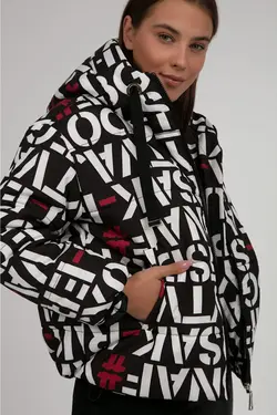 کاپشن بادی طرح دار زنانه بیگ دارت BigDart (ساخت ترکیه)