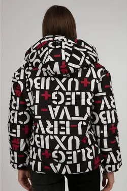 کاپشن بادی طرح دار زنانه بیگ دارت BigDart (ساخت ترکیه)