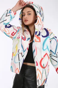 کاپشن بادی طرح دار زنانه بیگ دارت BigDart (ساخت ترکیه)